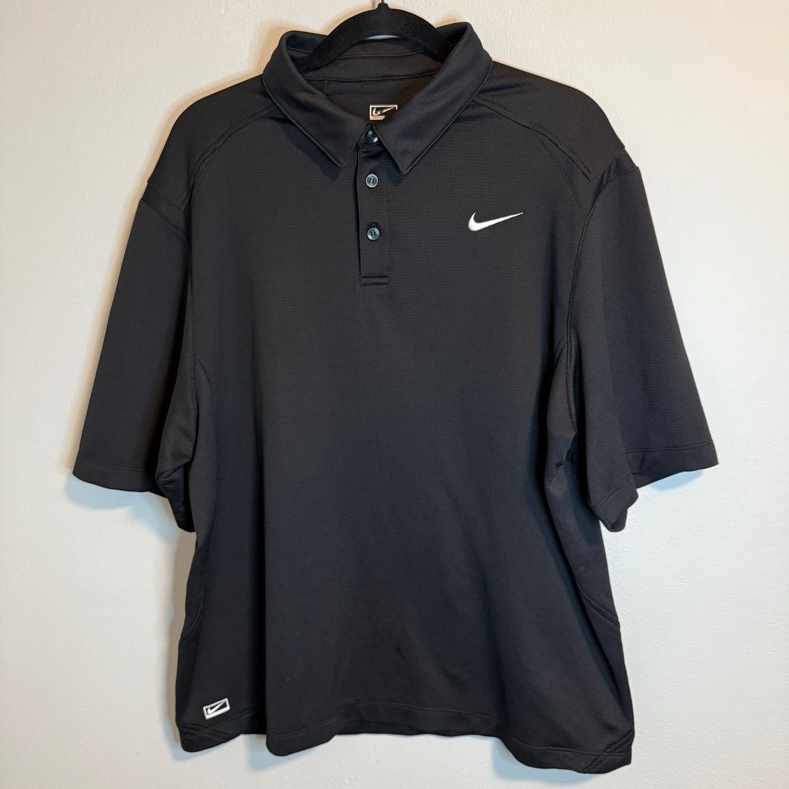 Nike × Supreme Supreme Nike Stripe Rugby Black Large | Grailed
