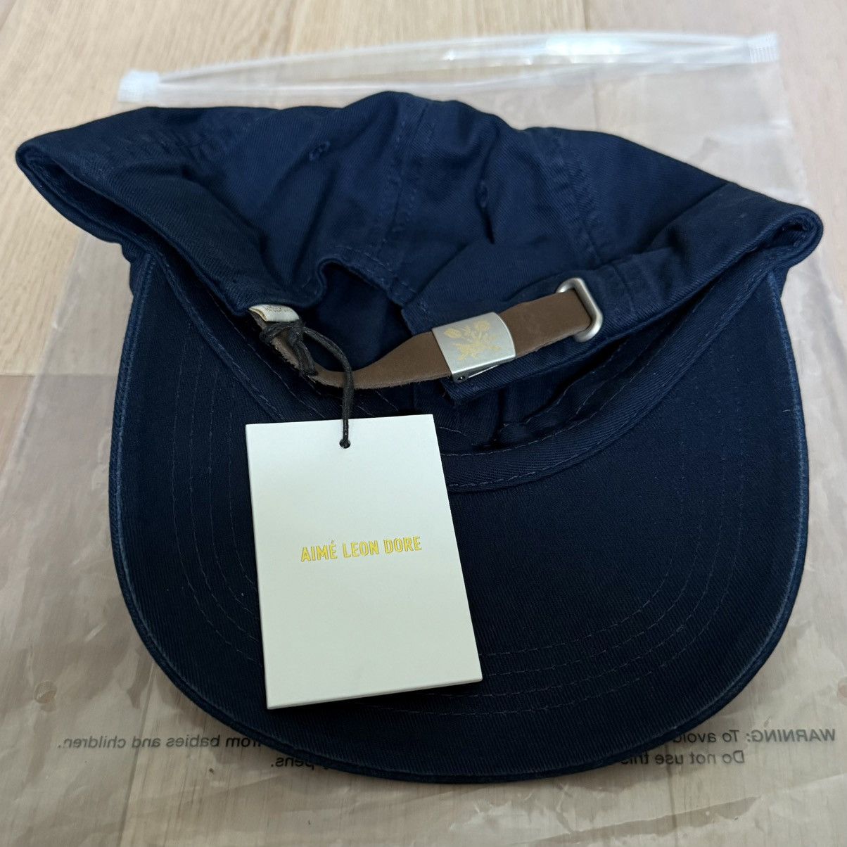 Aime Leon Dore ALD / Aime Crest Logo Hat Navy Size ONE SIZE - 2 Thumbnail