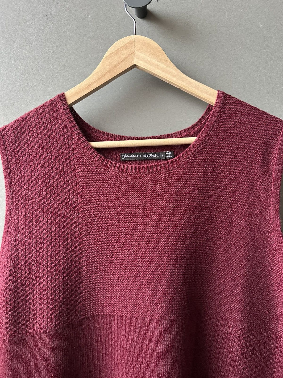 Gudrun Sjoden Gudrun Sjoden Knit Cotton Wool Vest Size M Size M / US 6-8 / IT 42-44 - 2 Thumbnail
