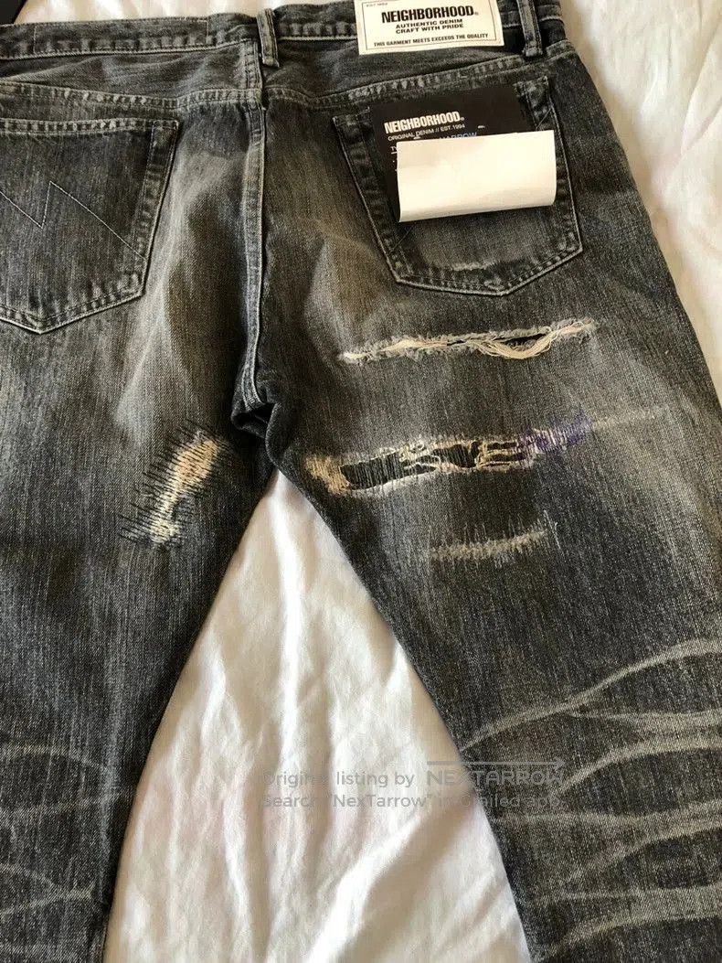 Neighborhood NEIGHBORHOOD SAVAGE 19aw Jeans. Size US 42 / EU 58 - 3 Thumbnail