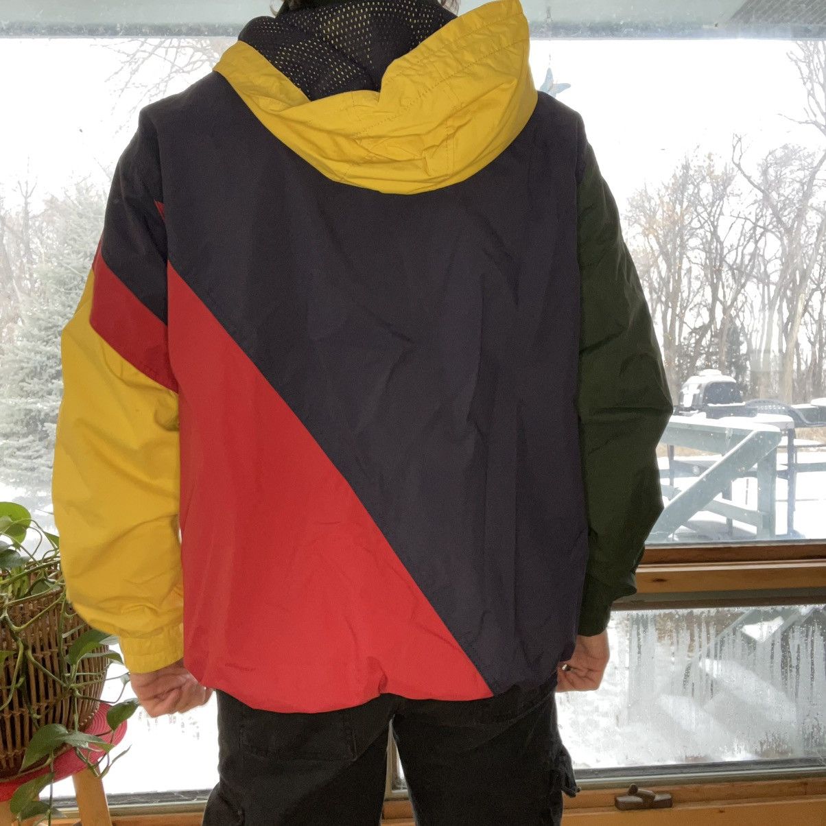 Tommy Jeans Vintage Tommy Jeans Zip-Up Jacket w/ Roll Away Hood Size US S / EU 44-46 / 1 - 5 Thumbnail
