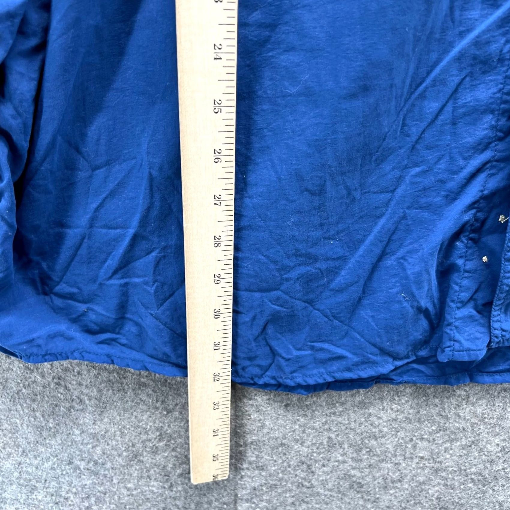 Vintage VINTAGE Reel Legends Shirt Men XL Blue Button Down Vented Nylon Fishing Outdoors Utility Size US XL / EU 56 / 4 - 5 Thumbnail