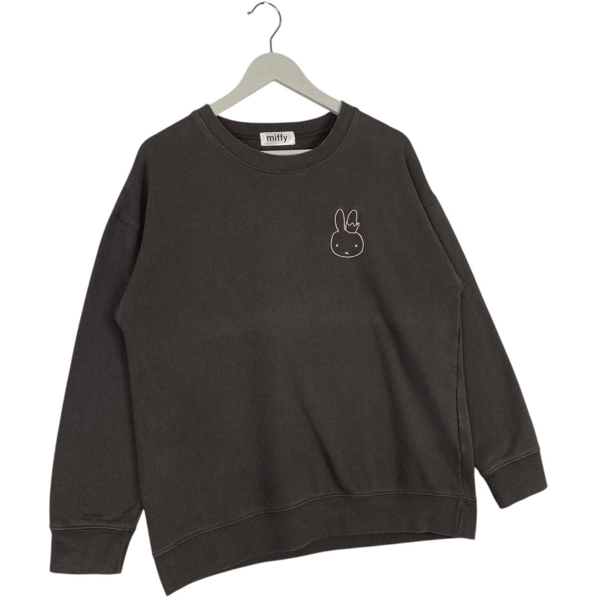 Designer × Vintage Vintage Miffy A Young Rabbit Crewneck Sweatshirt Black Size M / US 6-8 / IT 42-44 - 3 Thumbnail