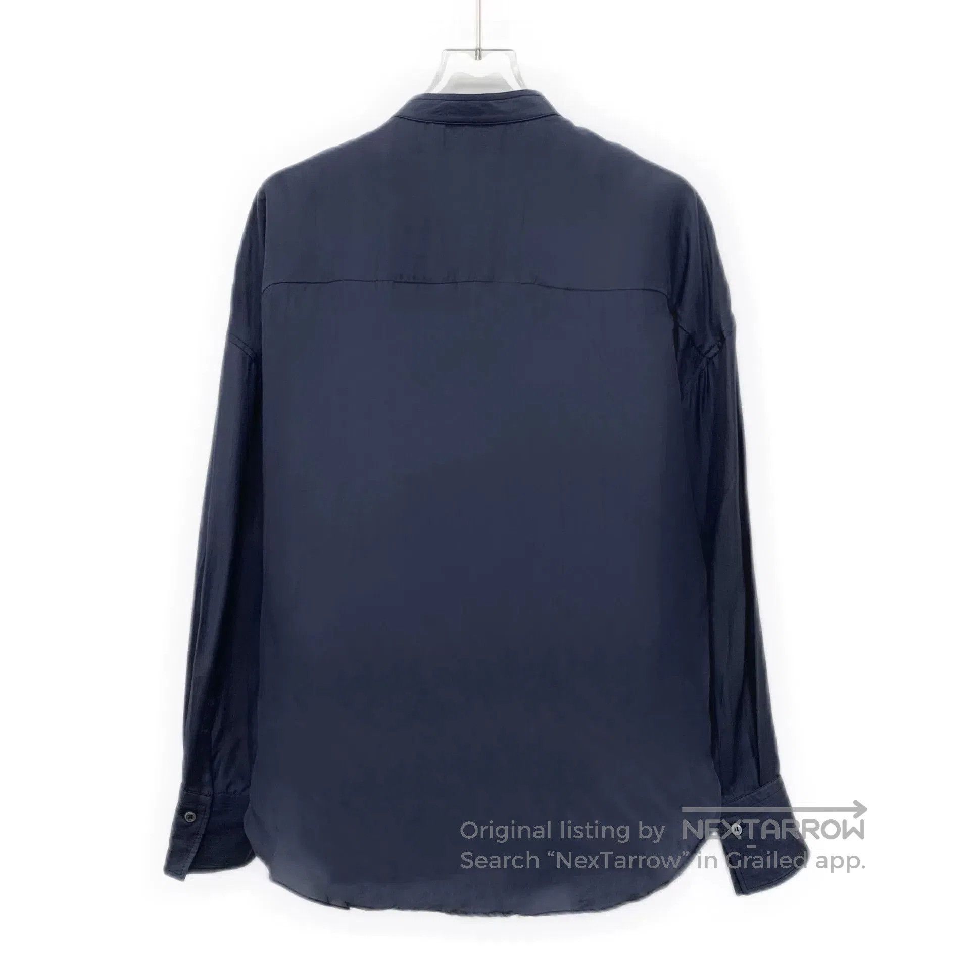Brunello Cucinelli Brunello Cucinelli Silk Long-Sleeve Shirt. Size US M / EU 48-50 / 2 - 2 Thumbnail