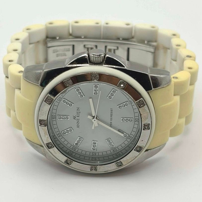 Anne Klein Silver & Cream Anne Klein Watch Size ONE SIZE - 4 Thumbnail
