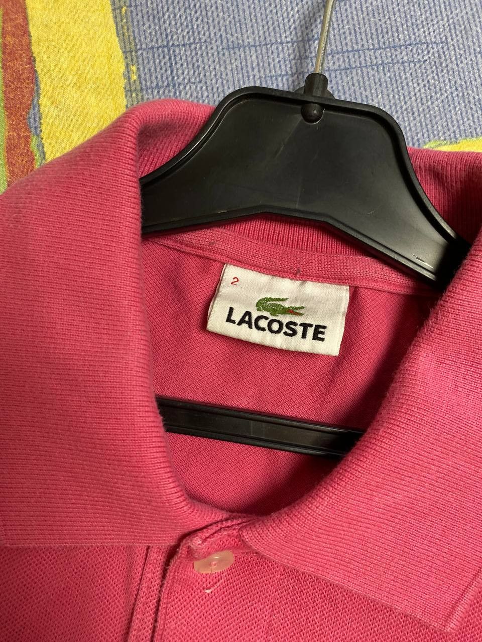 Lacoste Vintage 90s Lacoste polo t-shirt Size US M / EU 48-50 / 2 - 3 Thumbnail