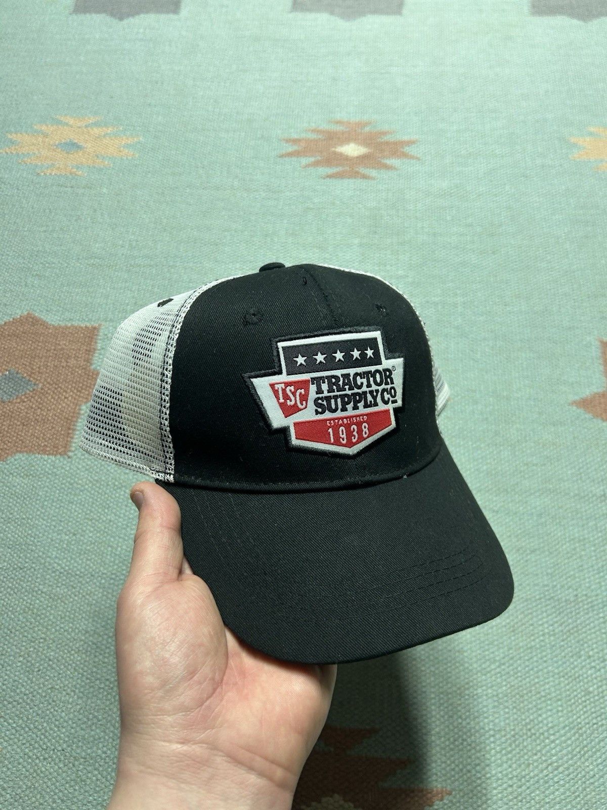 Vintage Tractor Supply Co snapback hat 80th anniversary farm NOS Size ONE SIZE - 1 Thumbnail