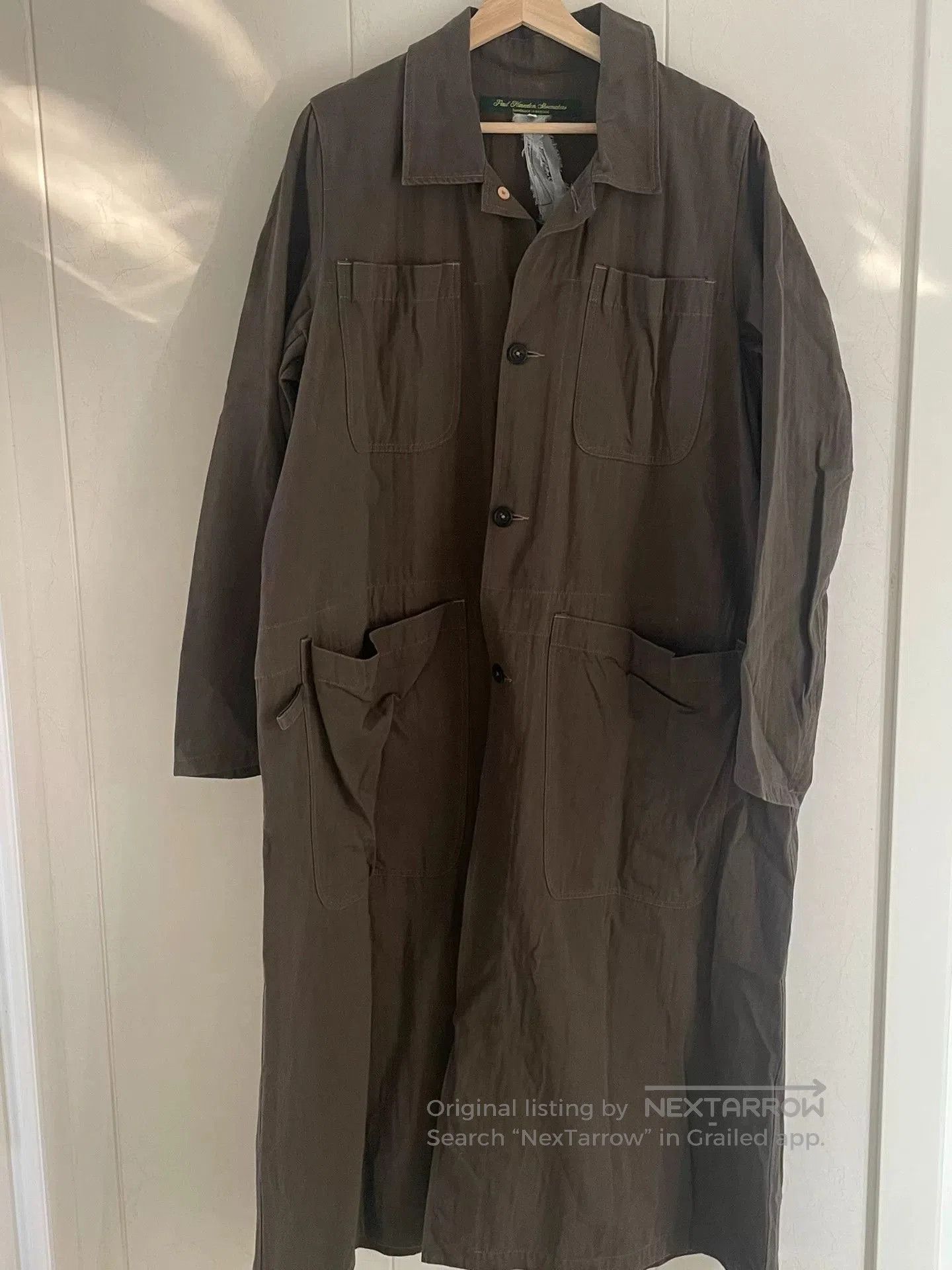 Paul Harnden Shoemakers Paul Harnden Long Mac Coat Grey | Grailed