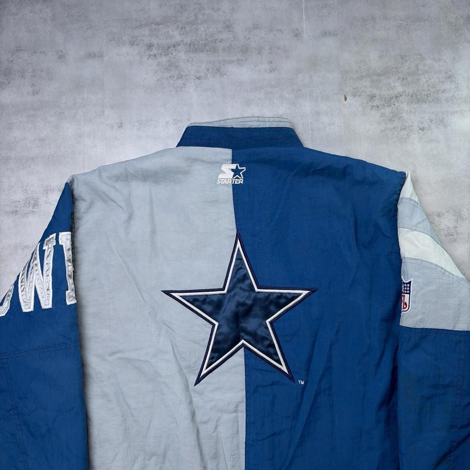 Starter Vintage 90s Starter Dallas Cowboys NFL Logo Puffer Jacket Size US L / EU 52-54 / 3 - 4 Thumbnail