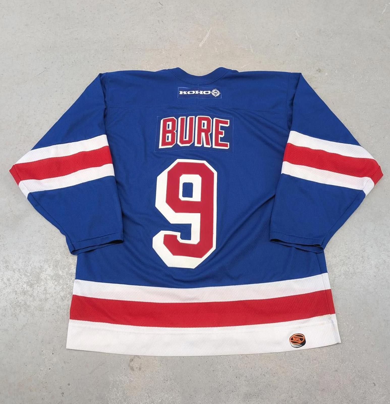 NHL Vintage KOHO Pavel Bure 9 New York Rangers NHL Hockey Jersey Size US L / EU 52-54 / 3 - 3 Thumbnail