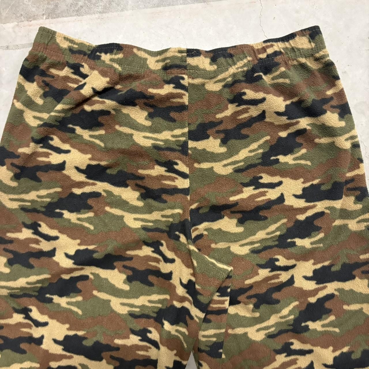 Highland Crazy Vintage Y2K/2000s Super Baggy Wideleg Highland Camo Grunge Sweatpants! Size US 40 / EU 56 - 6 Thumbnail