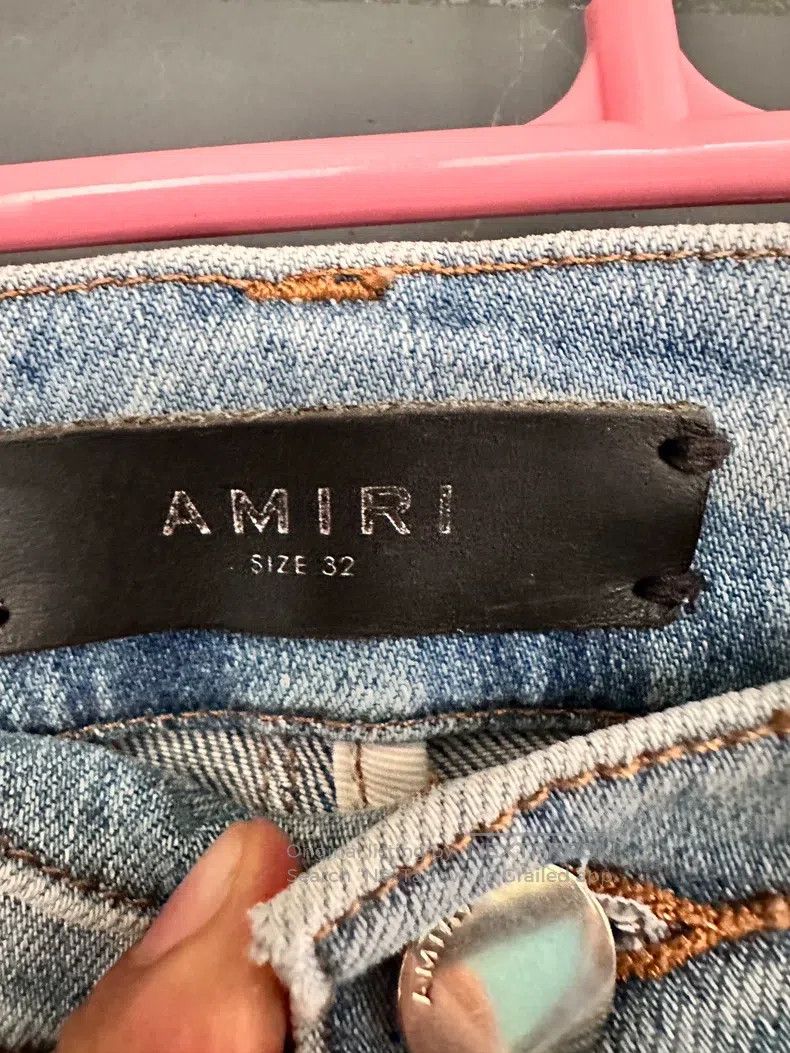 Amiri Amiri Ripped high-street denim pants Size US 32 / EU 48 - 4 Thumbnail