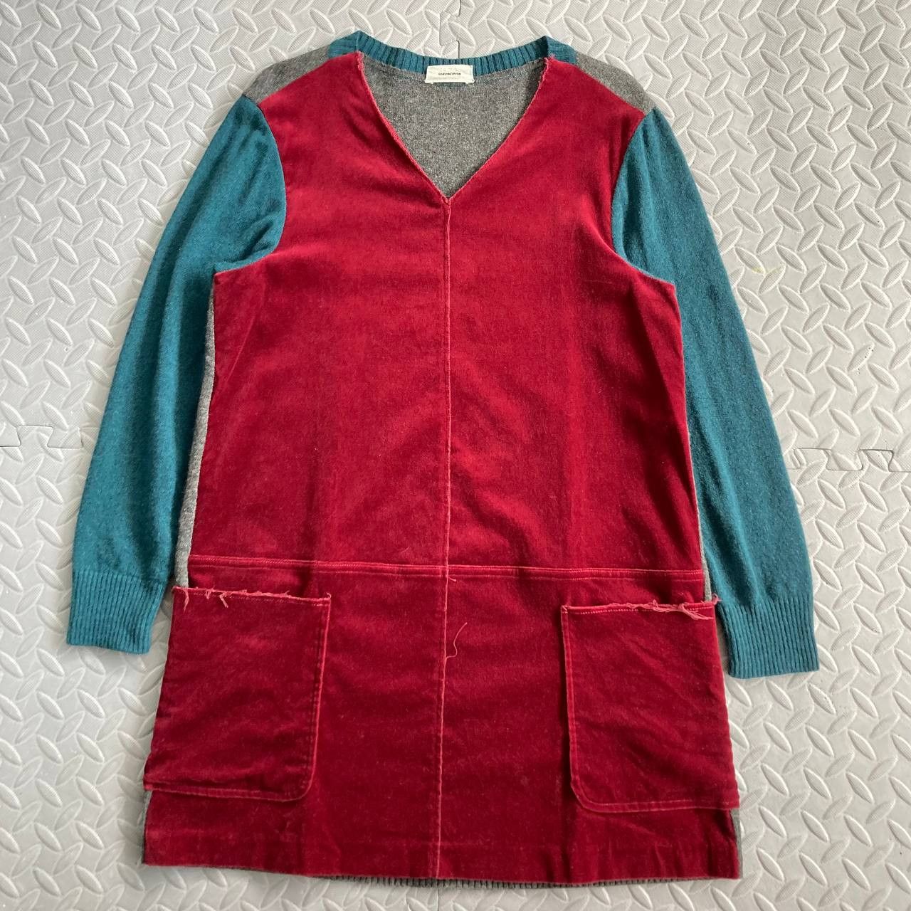 Undercover A/W12 “Psycho Color” Velour Tunic Dress Size M / US 6-8 / IT 42-44 - 5 Thumbnail