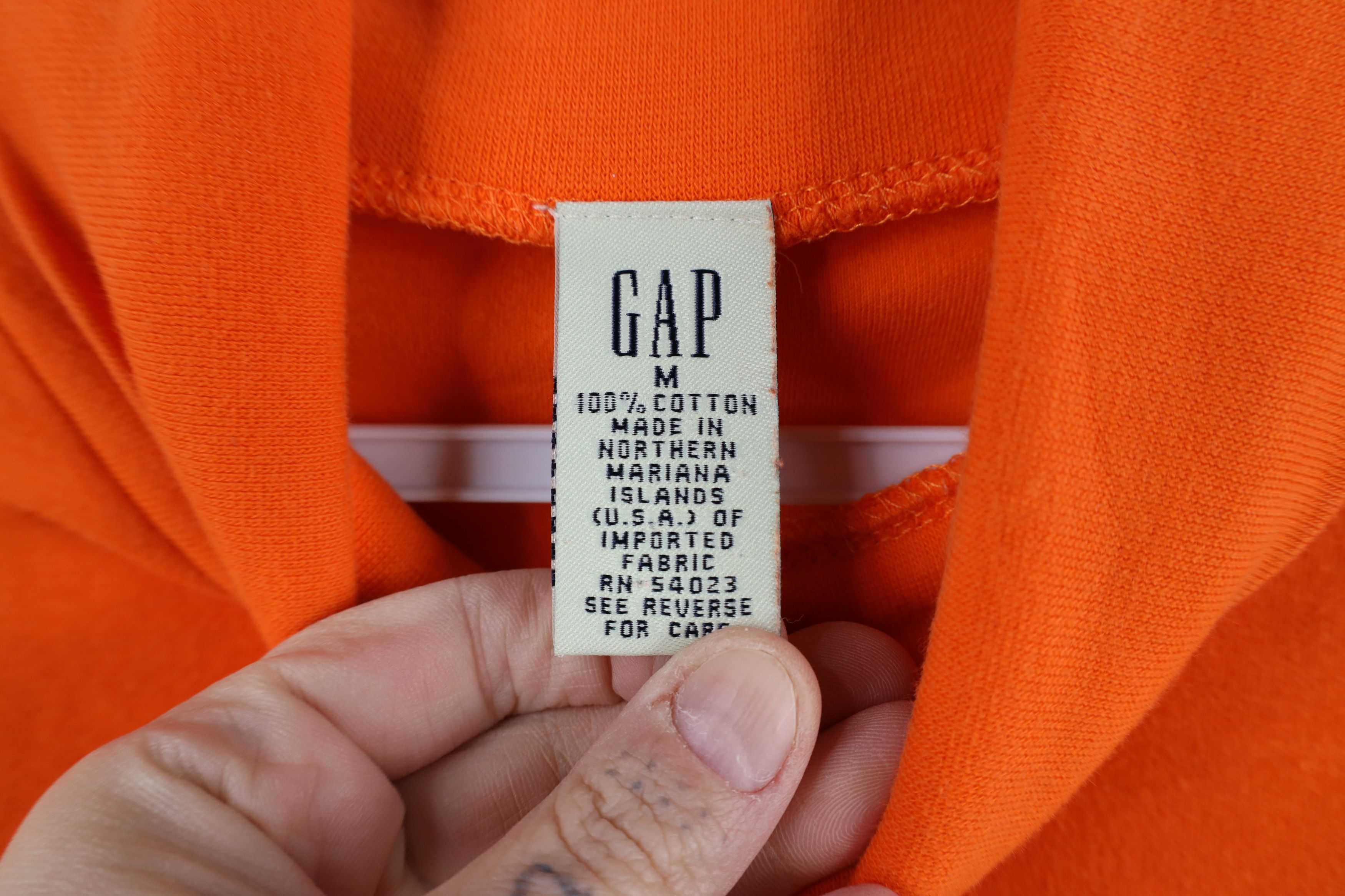 Gap × Vintage Vintage 90s Y2K Gap Long Sleeve Turtleneck T-Shirt USA Size US M / EU 48-50 / 2 - 8 Thumbnail