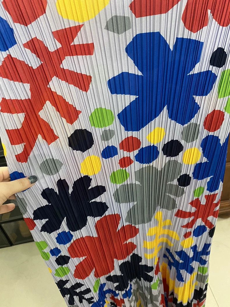Issey Miyake Issey Miyake printed dress Size L / US 10 / IT 46 - 7 Thumbnail