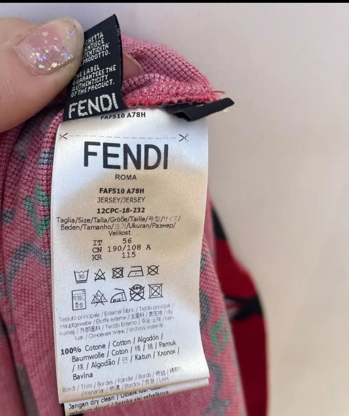 Fendi Rare Fendi polo Size US XL / EU 56 / 4 - 10 Thumbnail