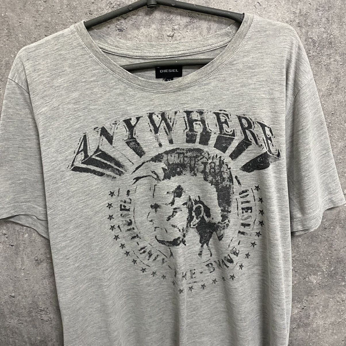 Diesel Vintage Diesel T-Shirt Big Logo Japanese Hype Rare Tee Size US XL / EU 56 / 4 - 5 Thumbnail