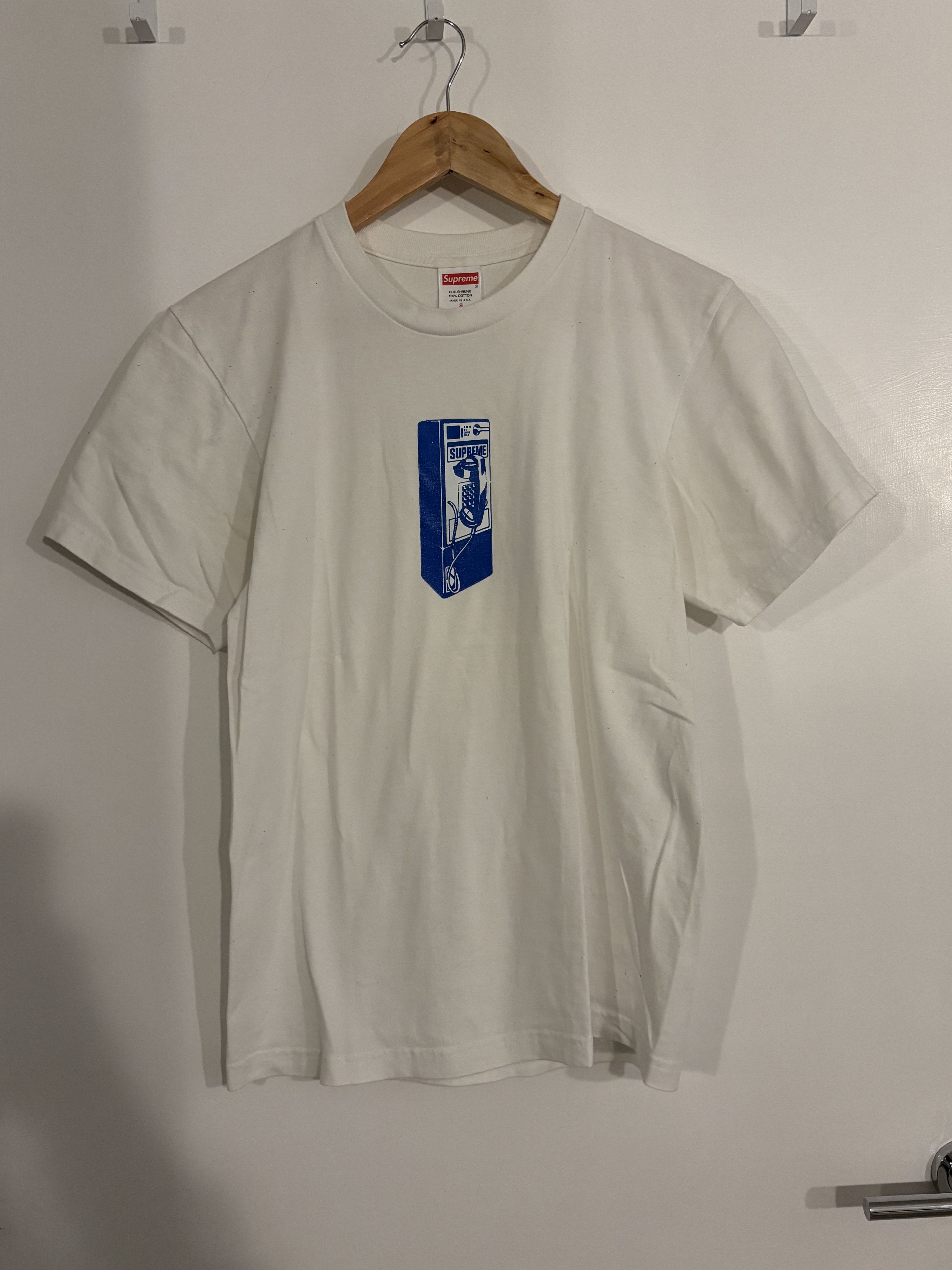 Supreme Supreme Payphone Tee Size US S / EU 44-46 / 1 - 1 Thumbnail