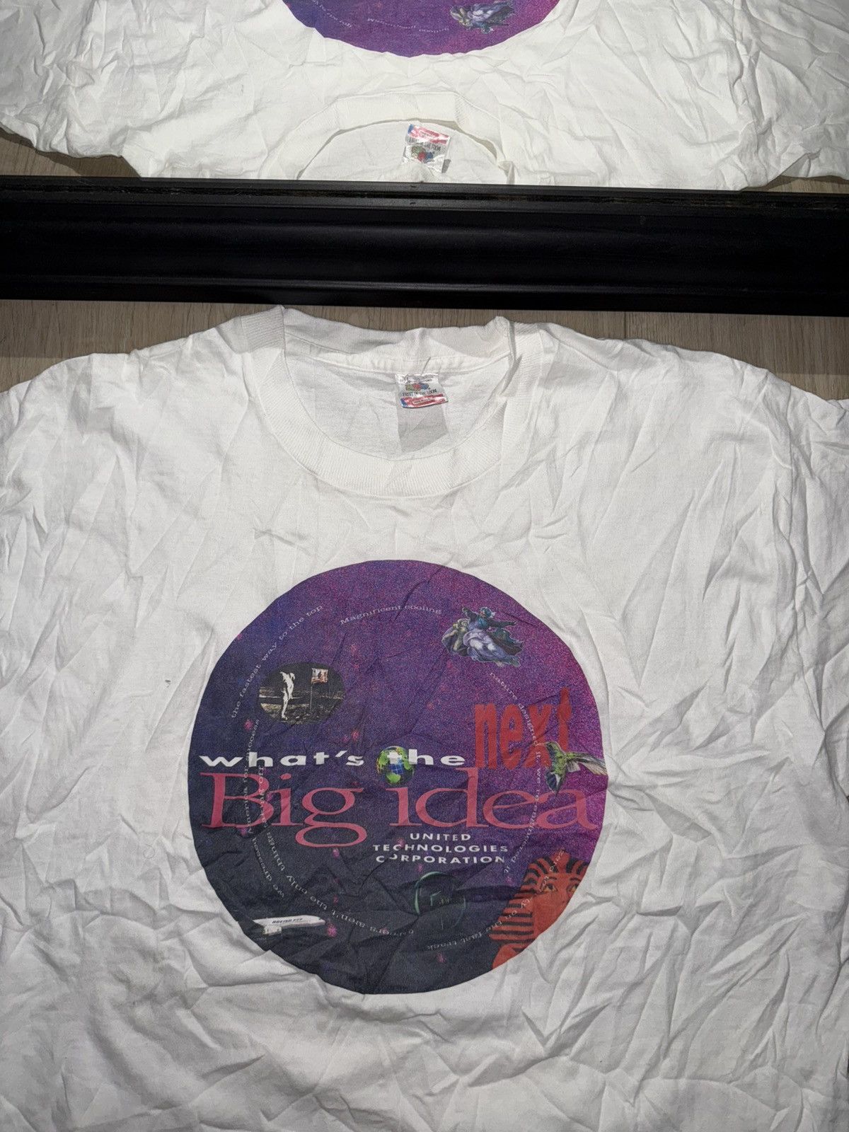 Fruit Of The Loom × Vintage Vintage / Y2K What’s The Next Big Idea? Historical Shirt Size US XL / EU 56 / 4 - 2 Thumbnail