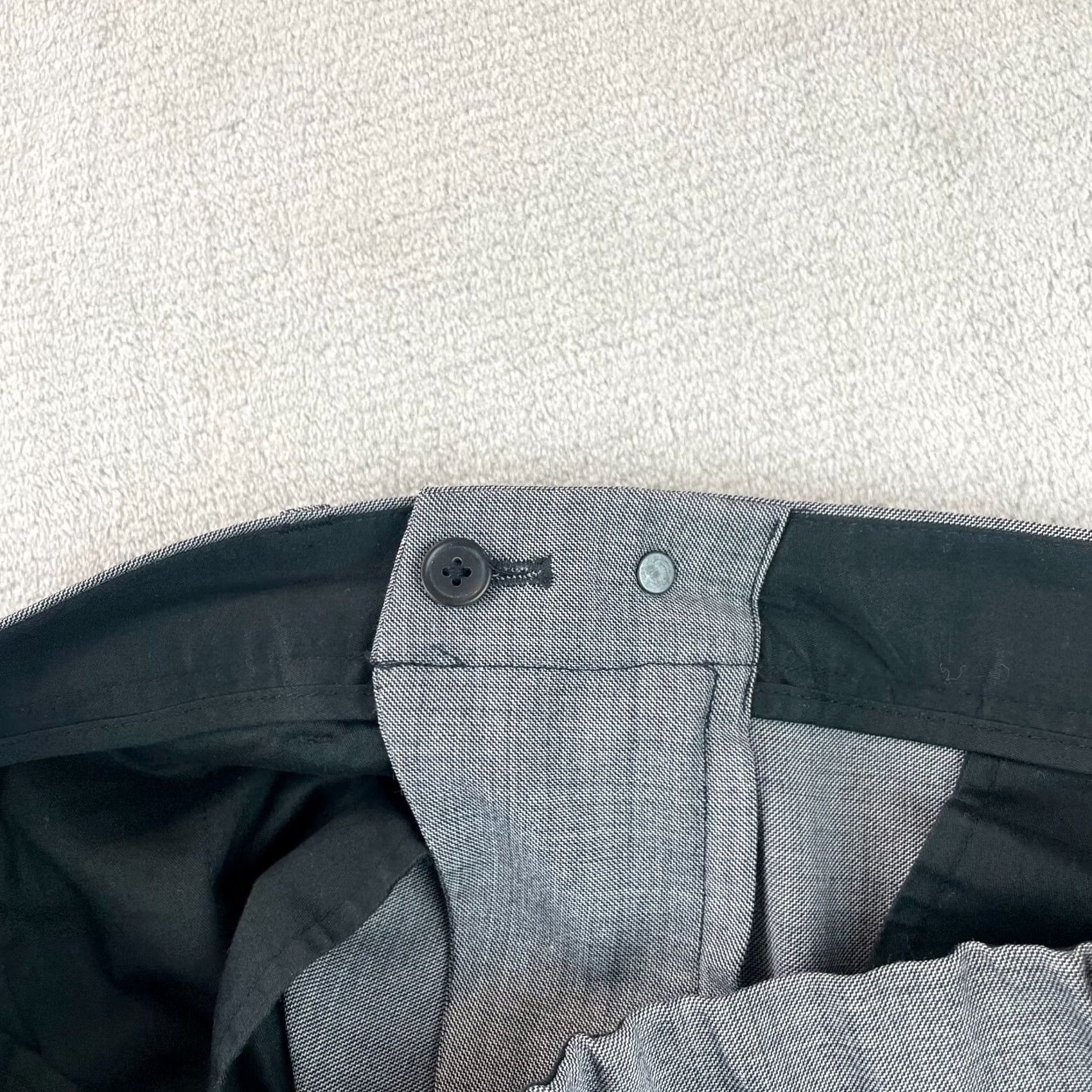 Theory Theory Pants Men 31x30 Gray Wool Blend Ace Illeston Ankle Zip Tapered Fit Size US 31 - 7 Thumbnail