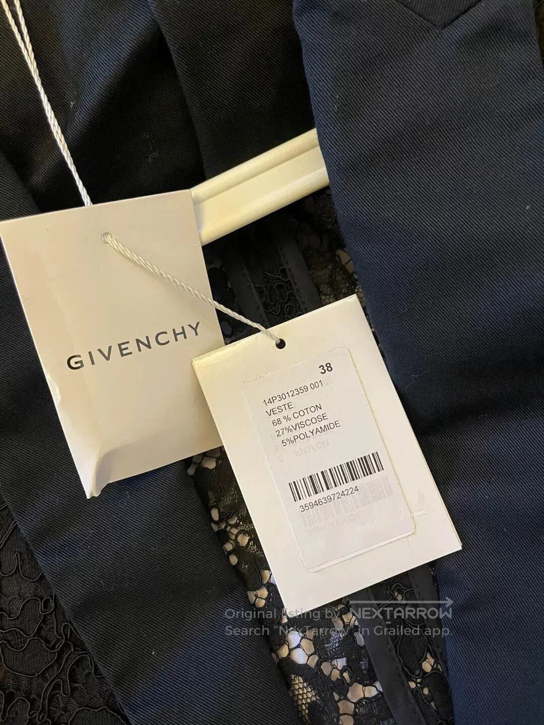 Givenchy Givenchy Hollow Out Blazer Size 38. Size US S / EU 44-46 / 1 - 3 Thumbnail