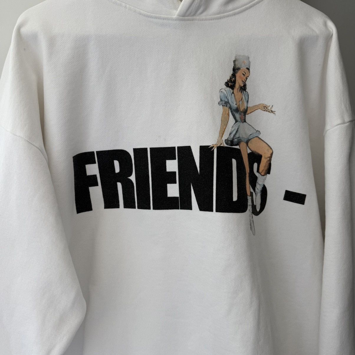Vlone Friends Pin Up Hoodie Size US M / EU 48-50 / 2 - 2 Thumbnail