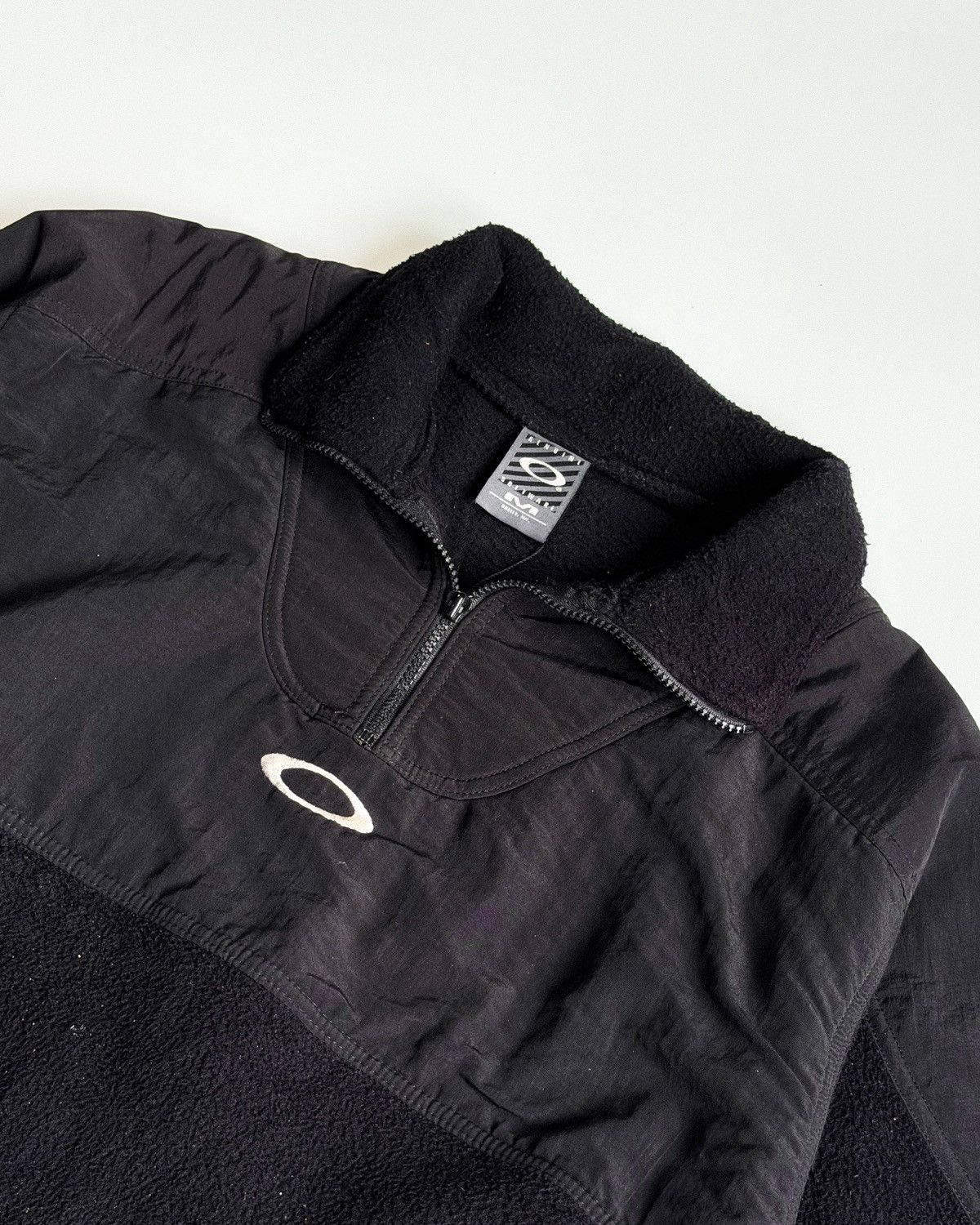 Oakley Vintage 90s Oakley Software Quarter Zip Pullover Jacket Size US M / EU 48-50 / 2 - 3 Thumbnail