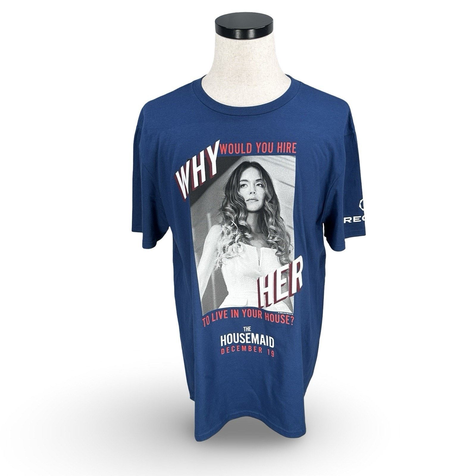 Other The Housemaid Sydney Sweeney Movie Promo T-Shirt Men XL Blue Size US XL / EU 56 / 4 - 1 Thumbnail