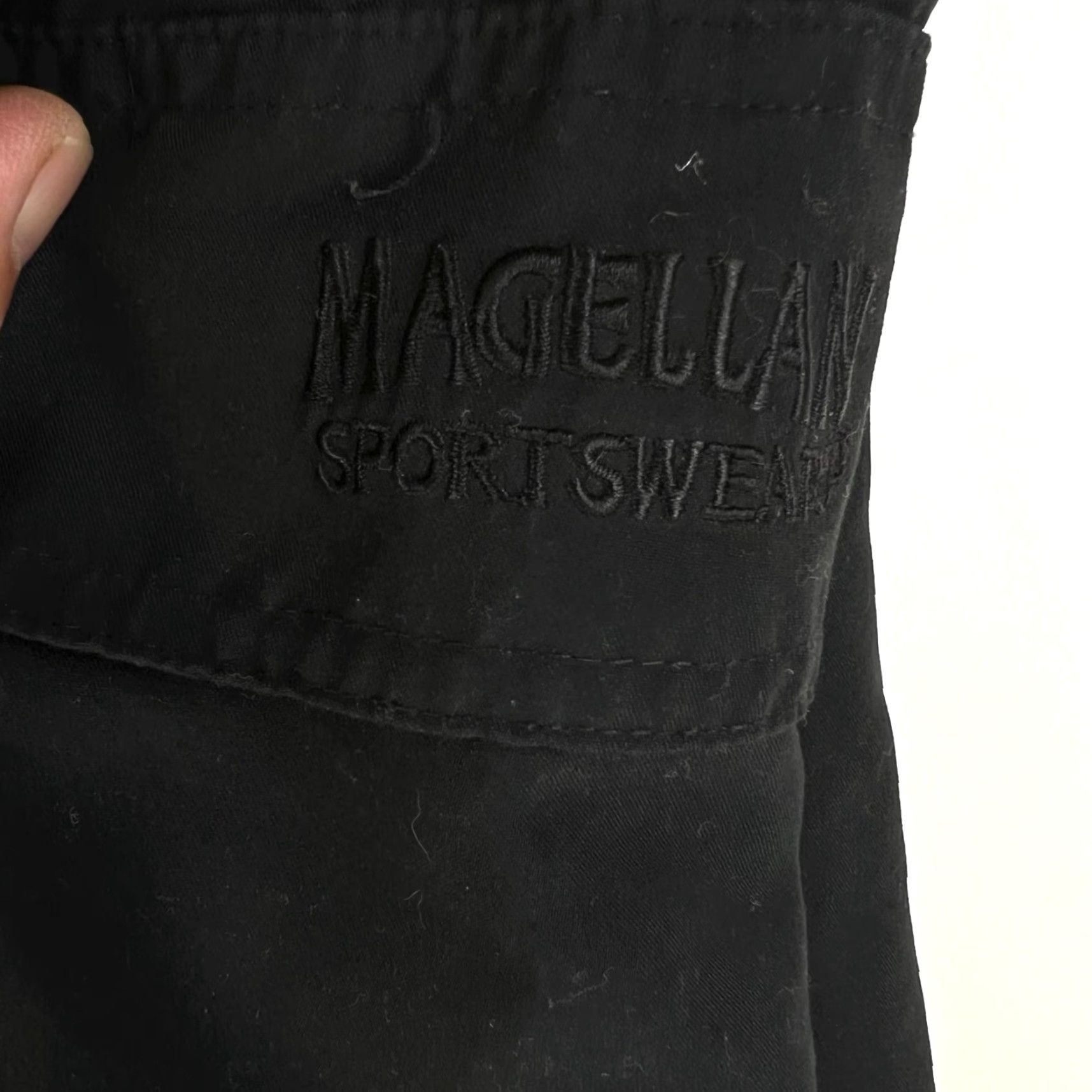 Vintage Magellan Bermuda Shorts Mens Size 40 Black Cargo Adjustable Waist Casual Workwear Size US 40 / EU 56 - 2 Thumbnail