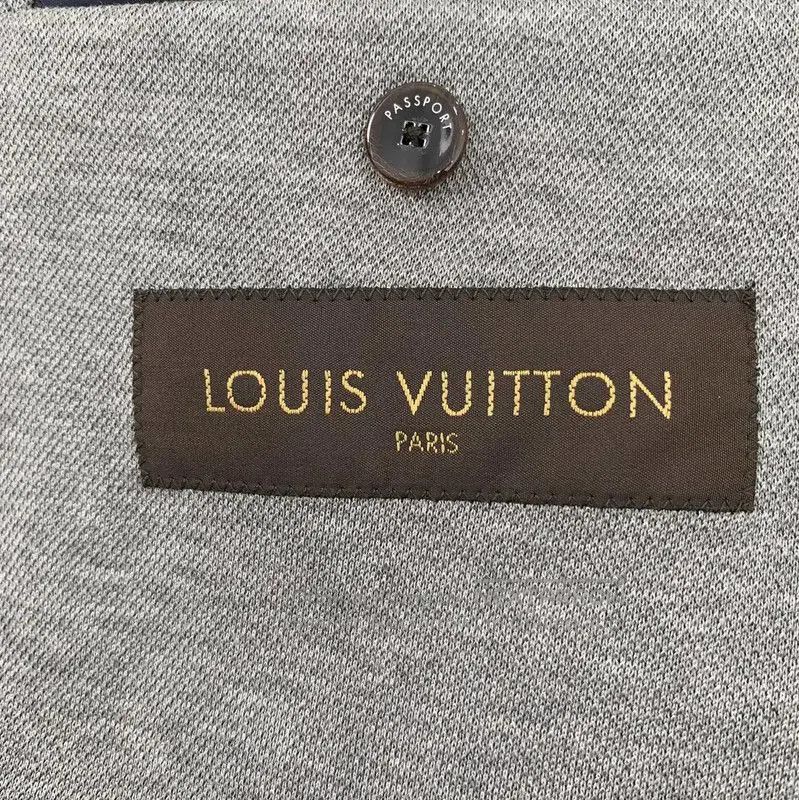 Louis Vuitton Louis Vuitton Gray Cotton Men's Jacket . Size US S / EU 44-46 / 1 - 5 Thumbnail