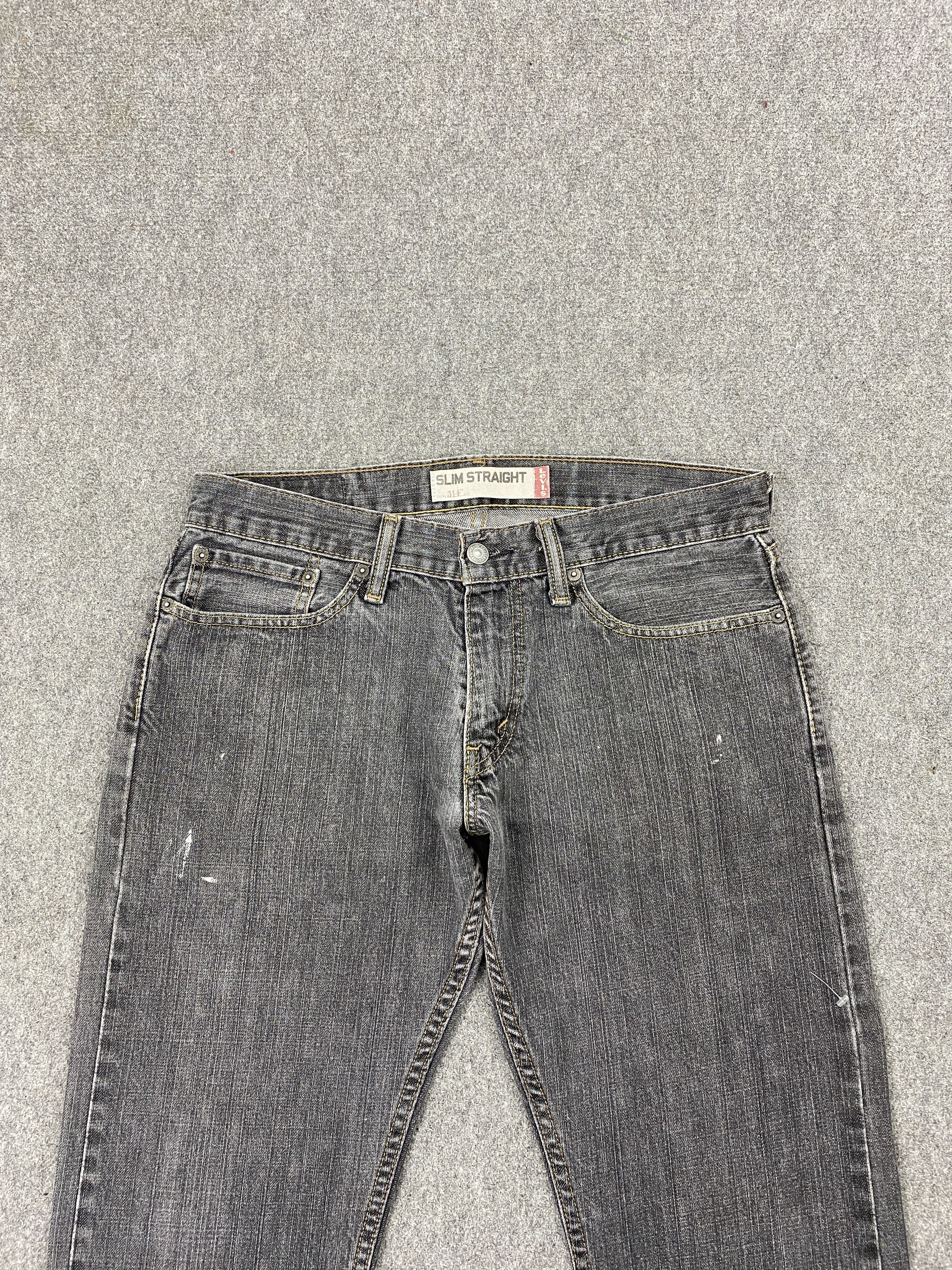 Levi's × Vintage Faded Black Vintage Levis 514 Jeans Size US 32 / EU 48 - 2 Thumbnail