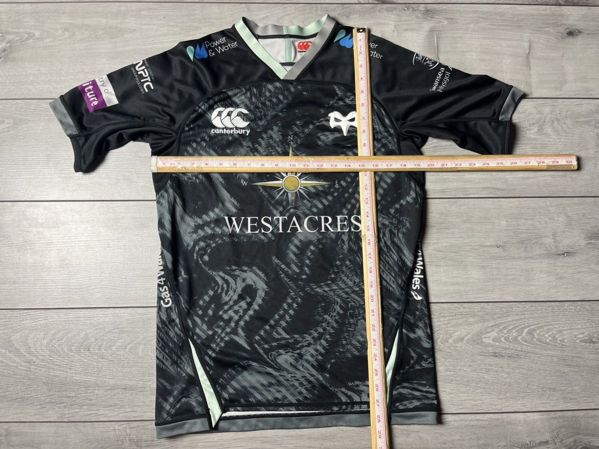 Canterbury of New Zealand Ospreys Rugby Union 2021/2022 Home Kit Jersey Canterbury Size US M / EU 48-50 / 2 - 5 Thumbnail