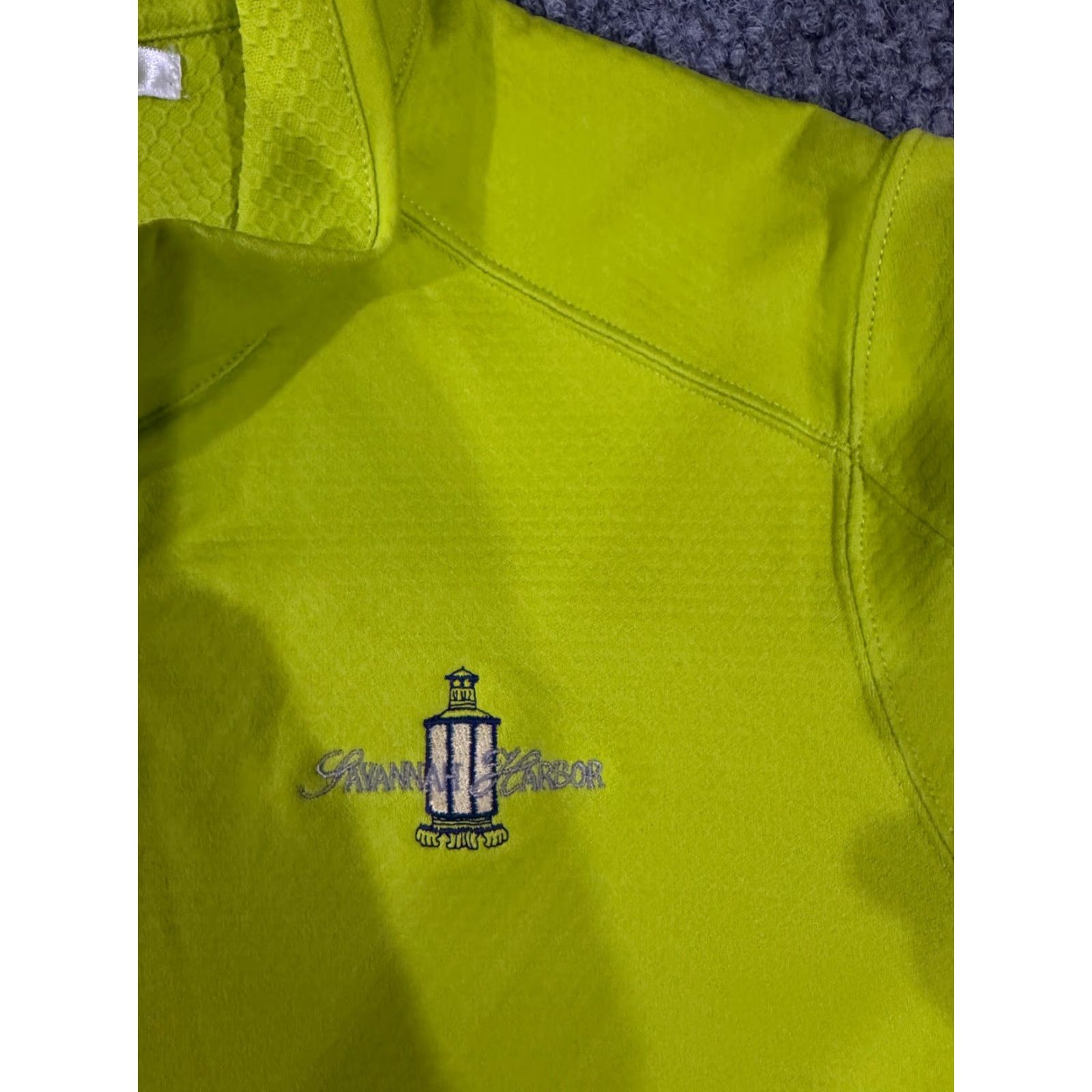 Nike Nike Golf Pullover Womens Large Green Quarter Zip Long Sleeve Athletic Sweatshirt Size L / US 10 / IT 46 - 4 Thumbnail