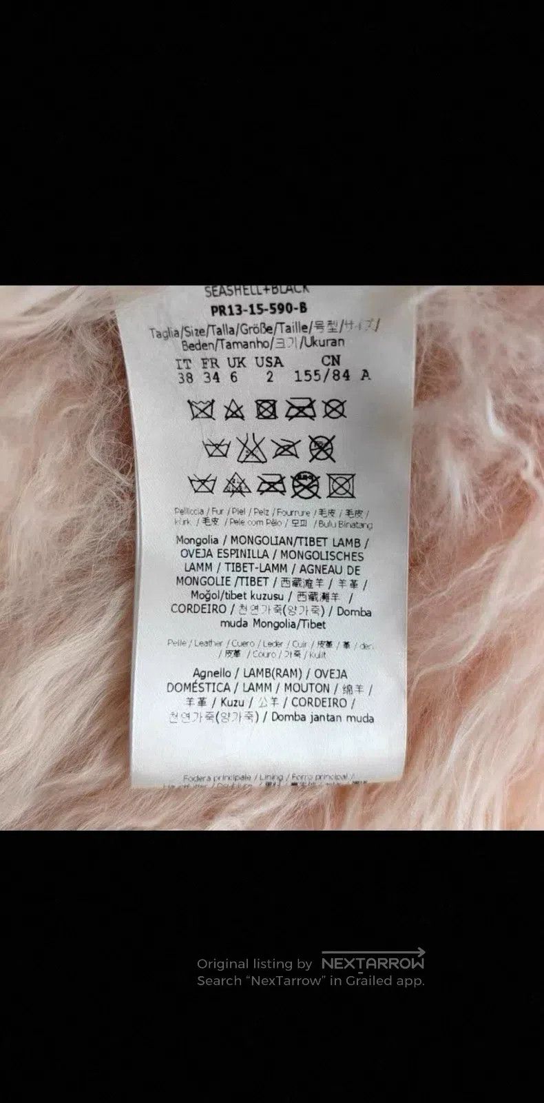 Fendi Fendi Runway Fur Jacket, Pink Size XS / US 0-2 / IT 36-38 - 7 Thumbnail