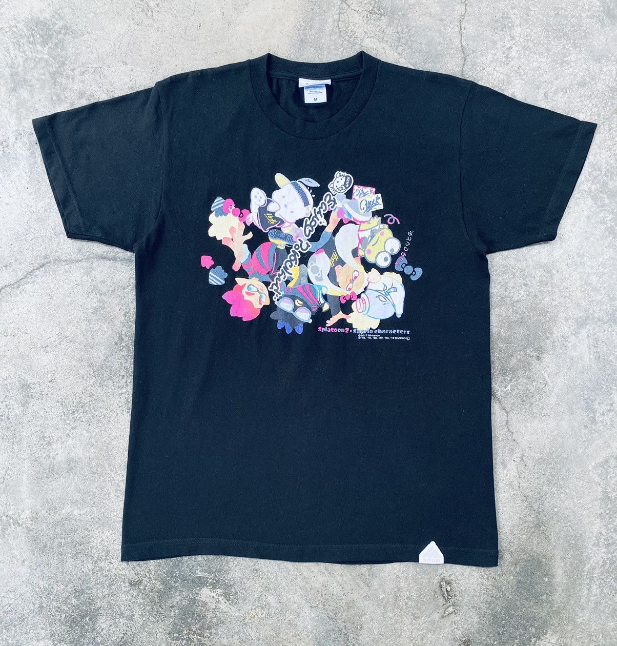 Nintendo Vintage Anime Game Splatoon x Sanrio Characters Tees Size US M / EU 48-50 / 2 - 1 Thumbnail