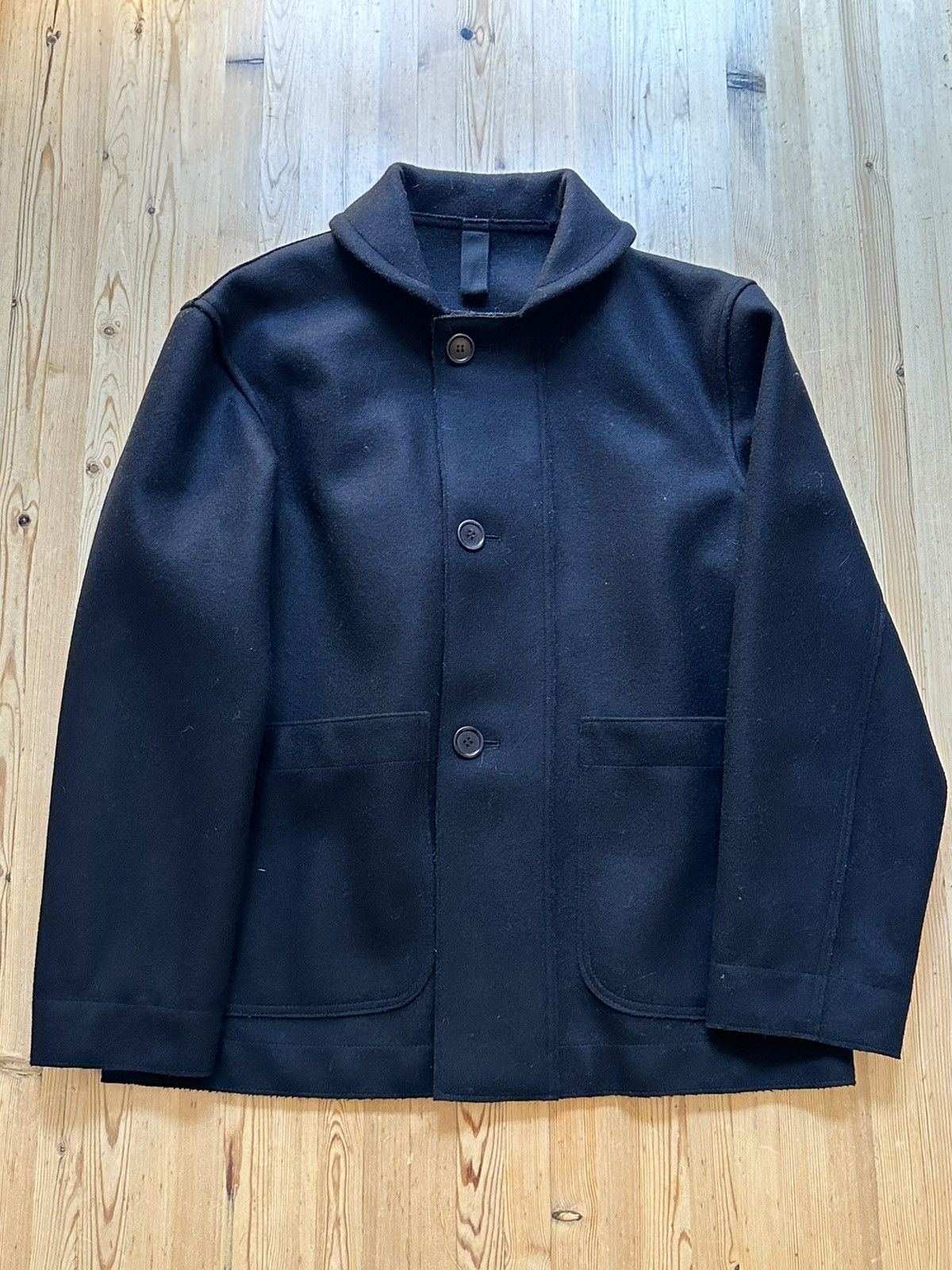 Margaret Howell MHL by Margaret Howell Wool Shawl Collar Coat | Grailed