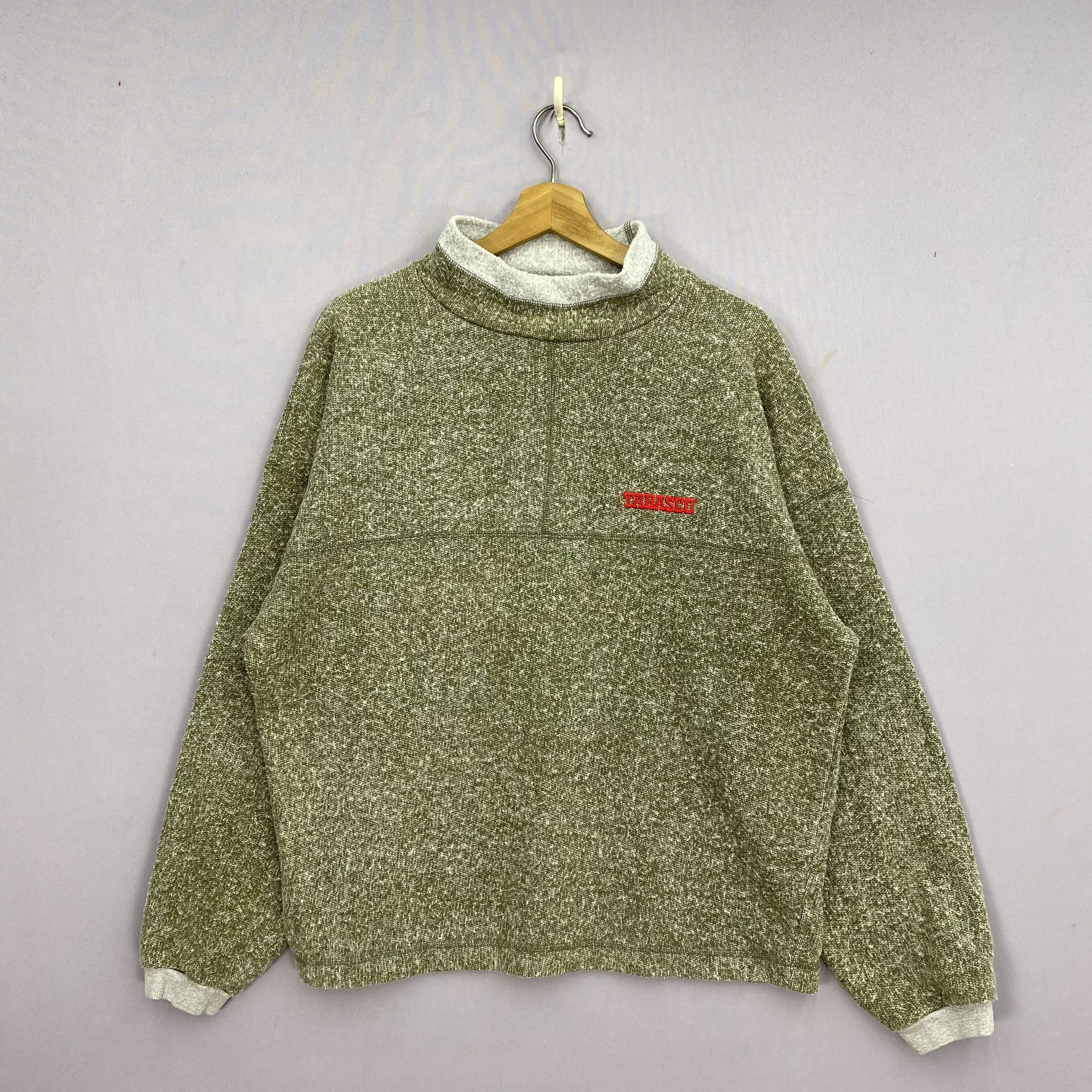 Tabasco Vintage 90s Tabasco Hot Sauce Sweater Sweatshirt Jumper Size US L / EU 52-54 / 3 - 3 Thumbnail