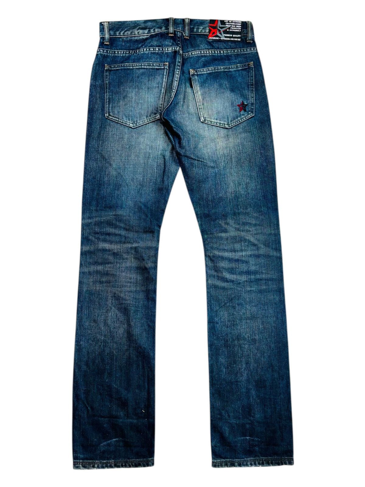 JACKROSE Archive Jackrose x Kiyokiba Shunsuke - Rockstar Denim Pants Size US 30 / EU 46 - 2 Thumbnail