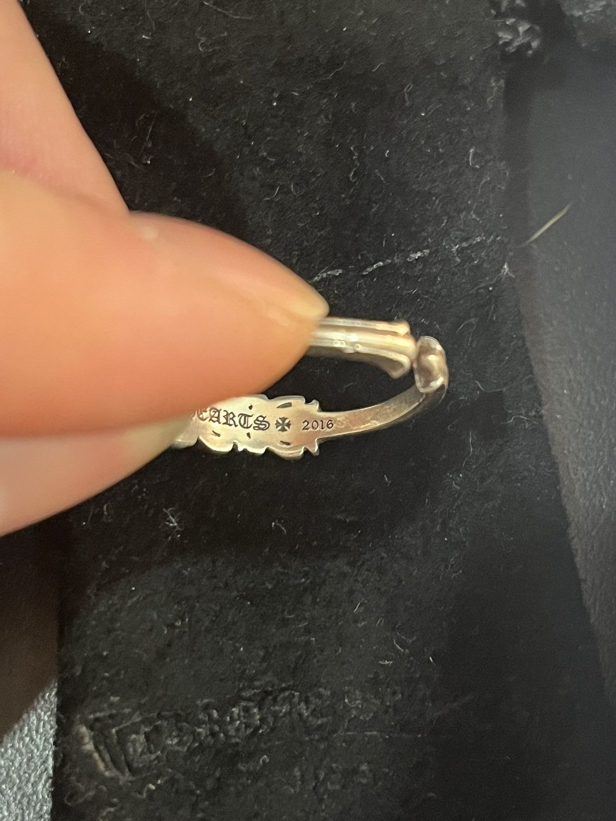 Chrome Hearts Chrome Hearts Floral Cross Ring Size ONE SIZE - 6 Thumbnail