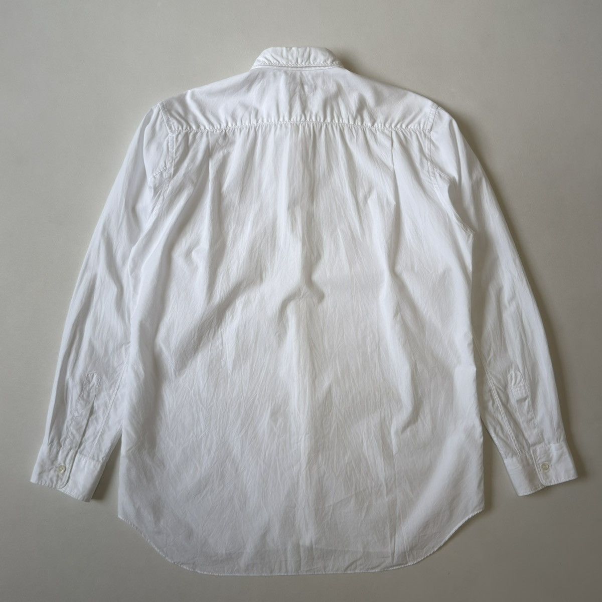 Comme des Garcons S/S 2000 White Crinkle Cotton Shirt Size US M / EU 48-50 / 2 - 15 Thumbnail
