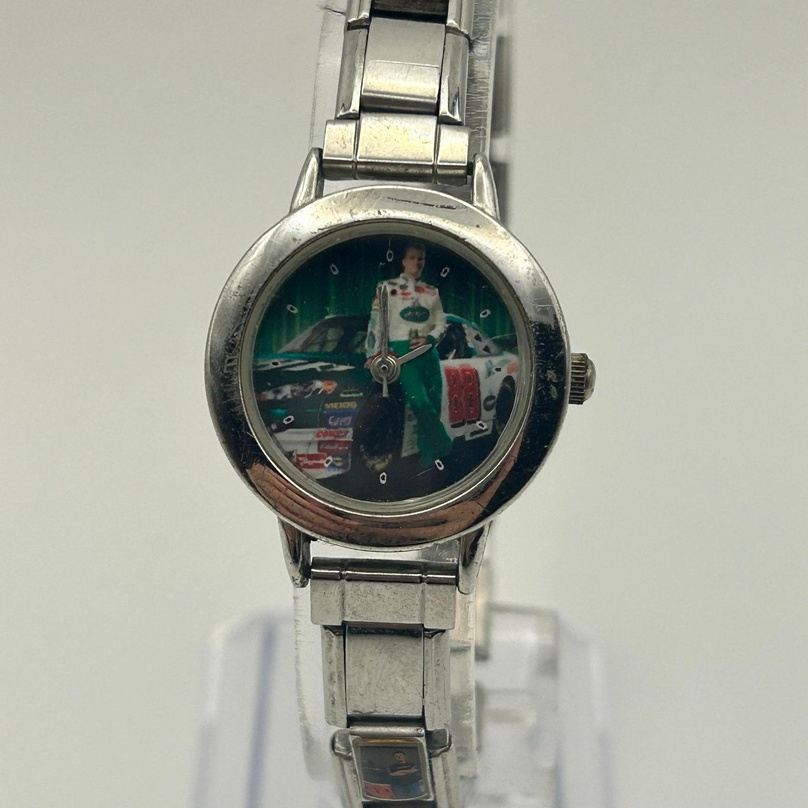 NASCAR NASCAR Collectible Watch Silver-tone Women’s Watch Size ONE SIZE - 1 Thumbnail