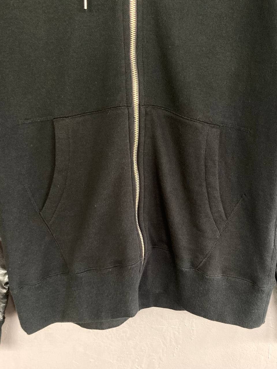 Maison MIHARA YASUHIRO MMY Faux Leather Sleeves Hoodie Size US M / EU 48-50 / 2 - 5 Thumbnail