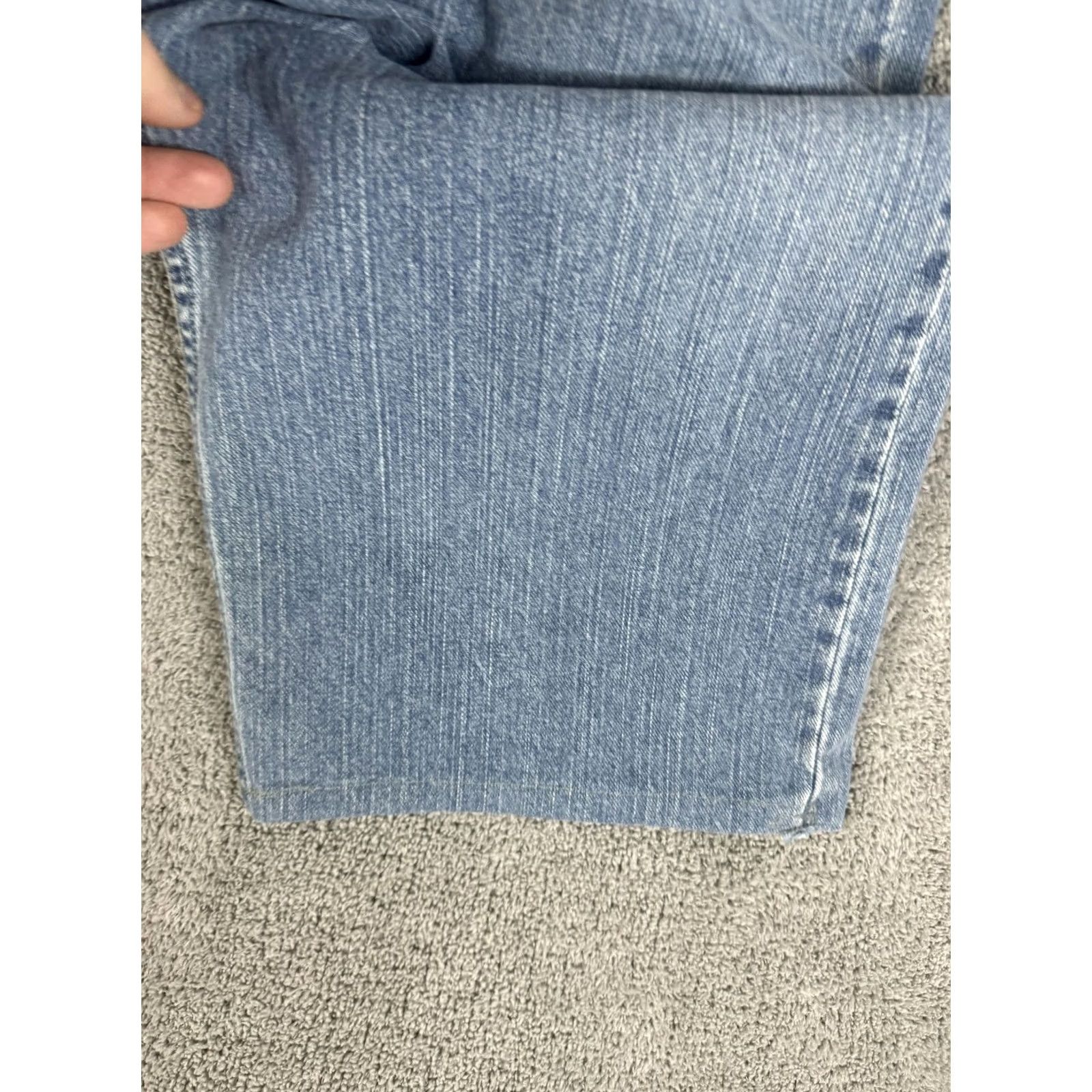 Levi's Levis 559 Jeans Mens 44x25 Light Wash Blue Relaxed Straight Denim Casual Size US 44 / EU 60 - 7 Thumbnail