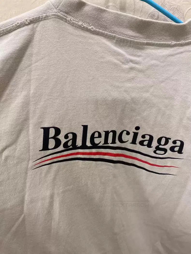 Balenciaga Balenciaga Logo Letter Print Short Sleeve T-Shirt Size US XS / EU 42 / 0 - 6 Thumbnail