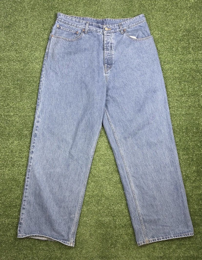Vetements Vetements Haute Couture Baggy Blue 36x32 Denim Jeans Men’s Size US 36 / EU 52 - 1 Thumbnail