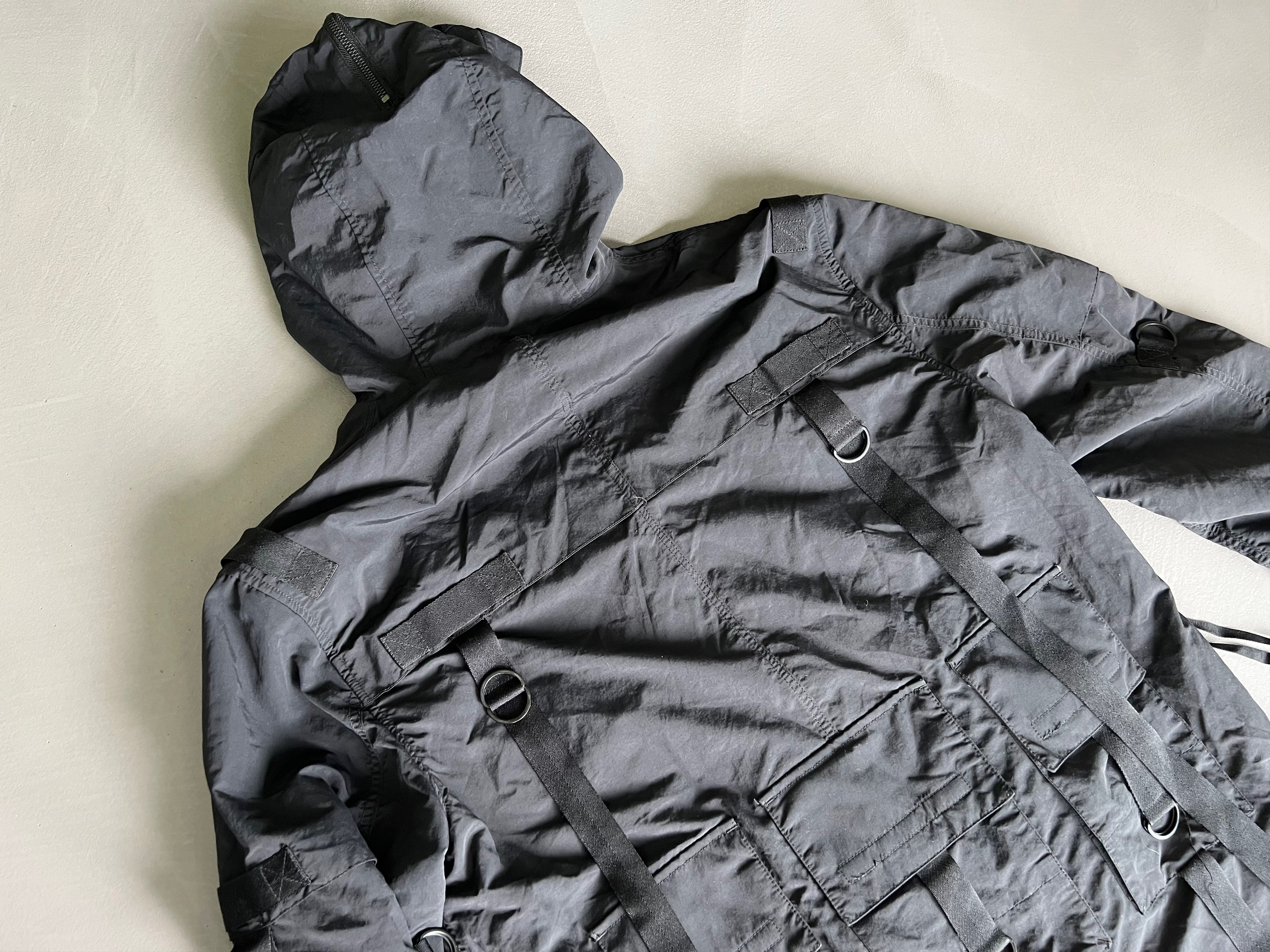 Stampd Stampd Strapped Black Hooded Parka, Pockets, Size S Size US S / EU 44-46 / 1 - 9 Thumbnail
