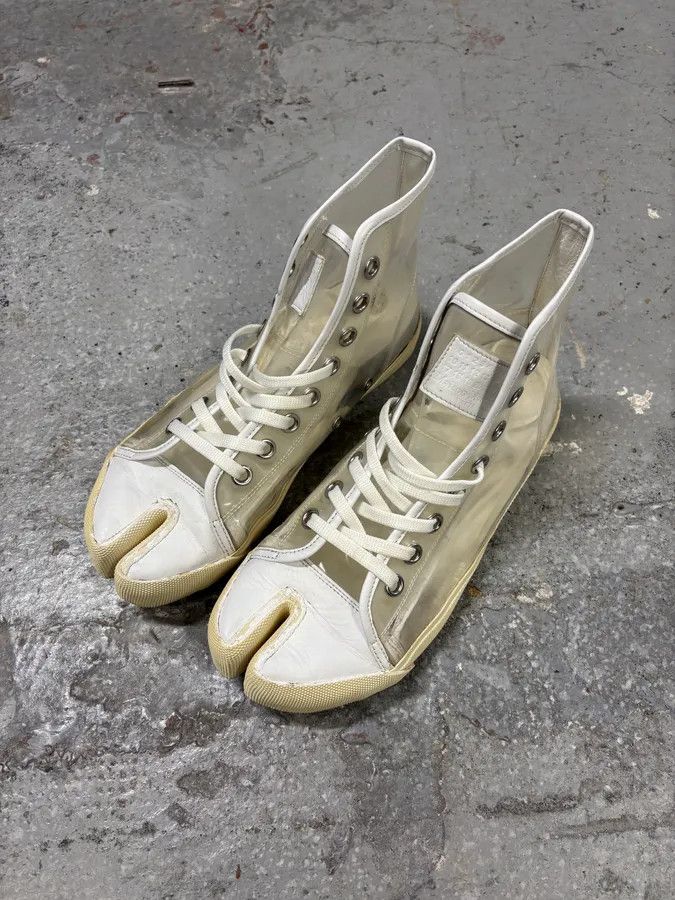 Maison Margiela Maison Margiela Tabi White Transparent Size US 8 / IT 38 - 3 Thumbnail
