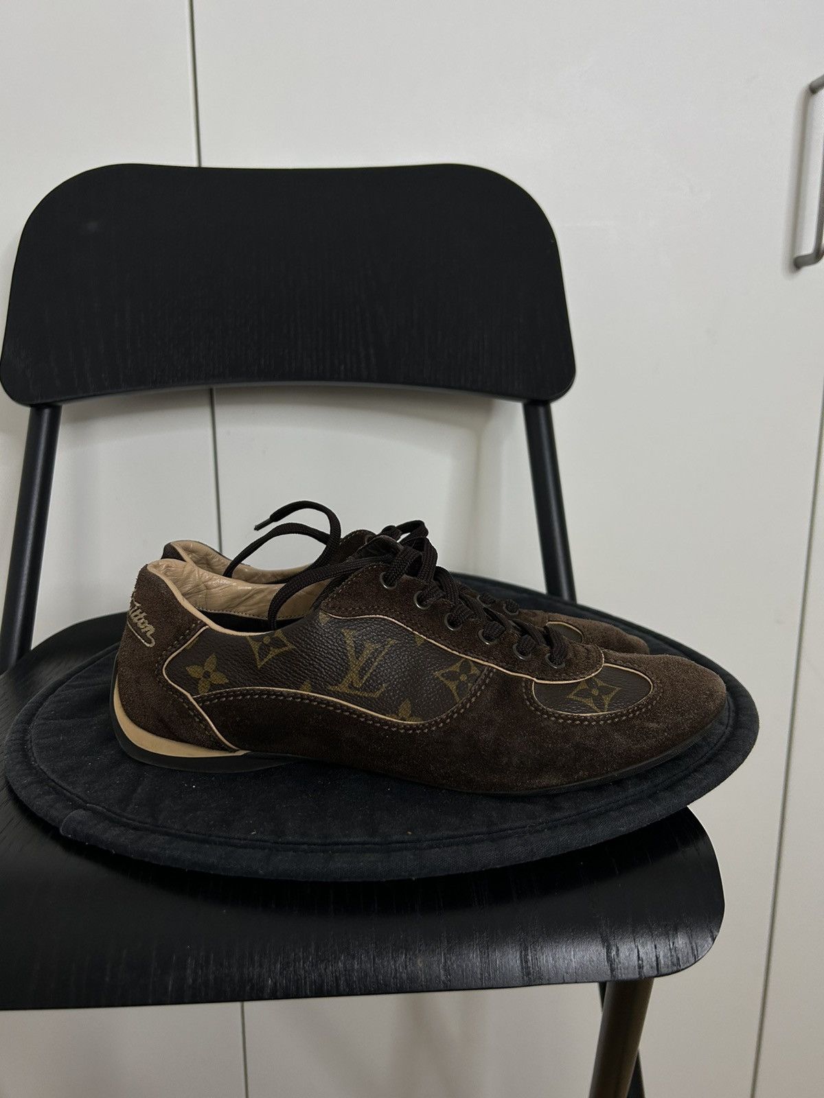 Louis Vuitton Louis Vuitton Sneakers Brown Size US 7.5 / IT 37.5 - 3 Thumbnail