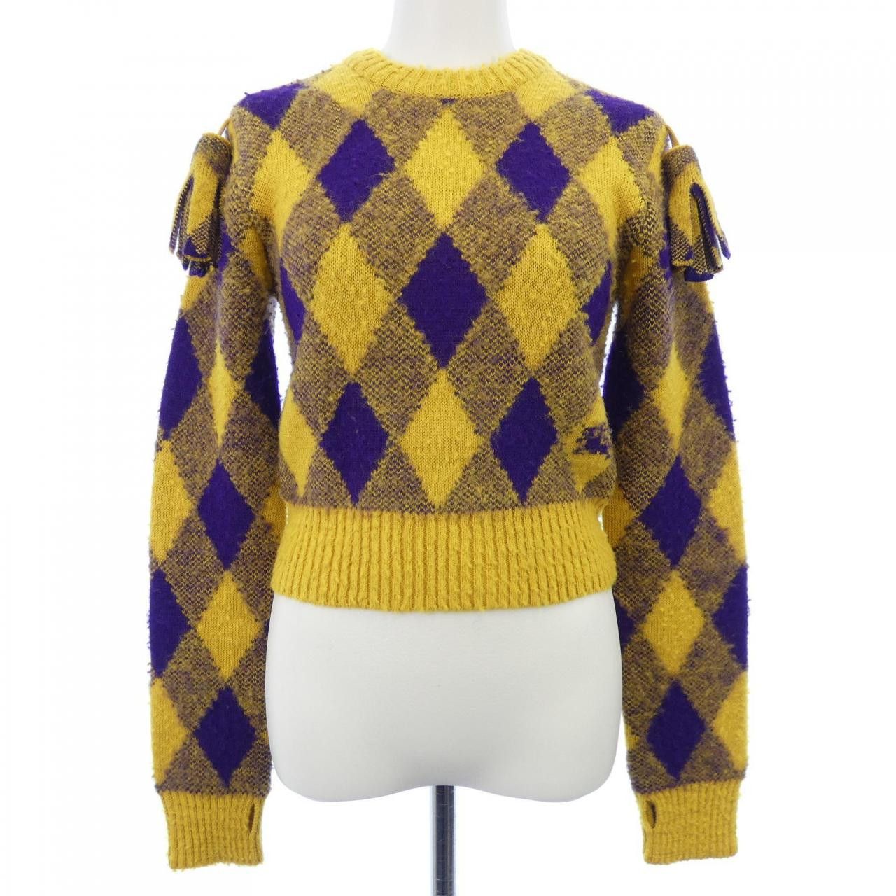 Burberry Burberry Burberry Knit Top Textile Tops 80769451 DUTY FREE for USA Size ONE SIZE - 1 Thumbnail