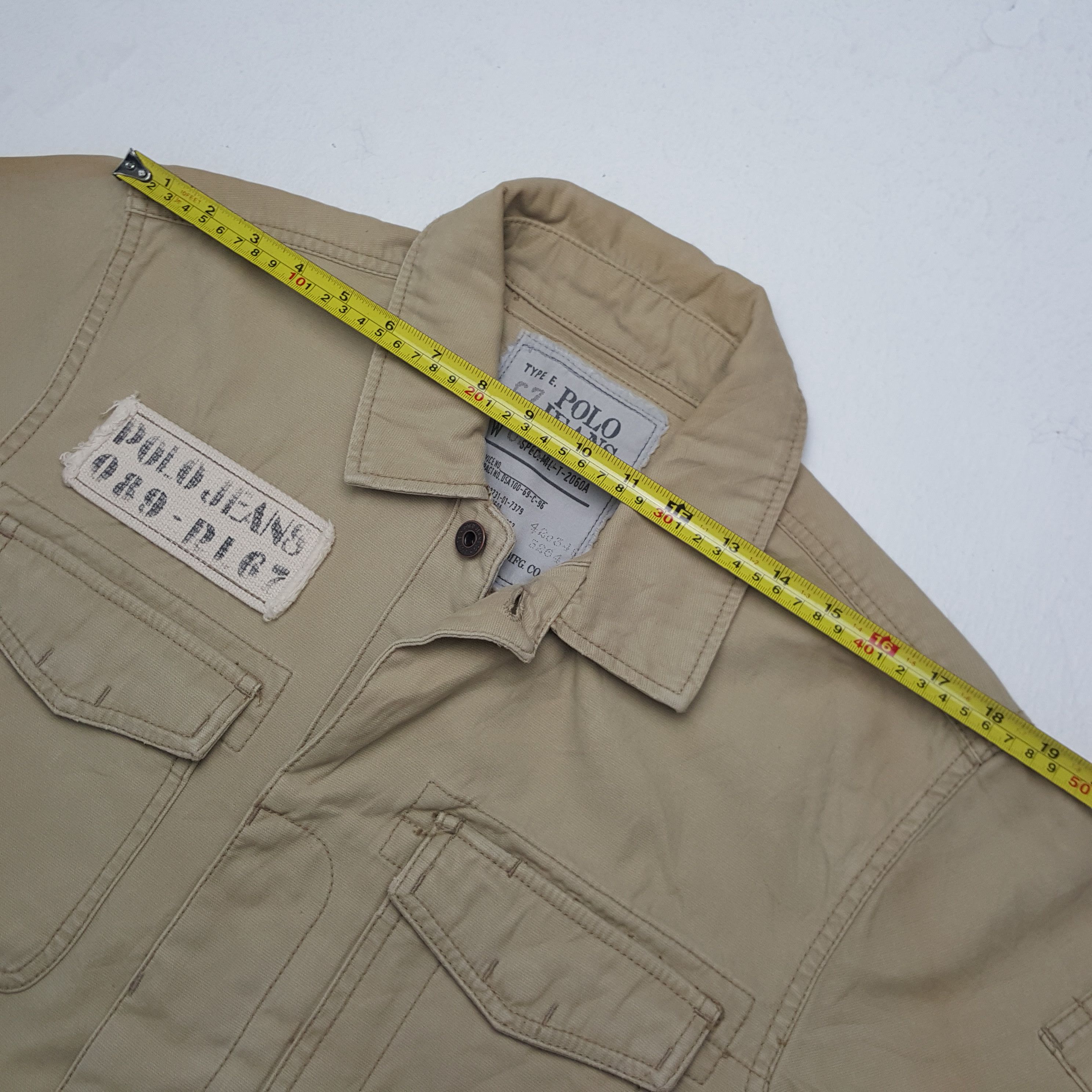 Polo Ralph Lauren × Vintage Vintage Polo Jeans by Ralph Lauren Multi Pocket Jacket Size US M / EU 48-50 / 2 - 5 Thumbnail